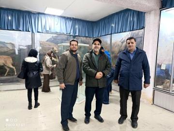 بازدید از موزه  تاریخ طبیعی پردیس کشاورزی کرمانشاه با حضور دانشجویان و مسئولین دانشکده کشاورزی سنقر