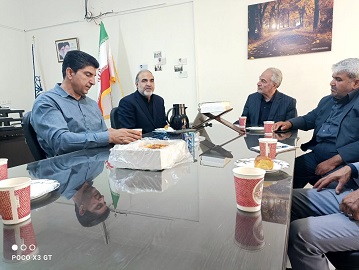 جلسه شورای اداری دانشکده کشاورزی باحضورکارکنان دانشکده