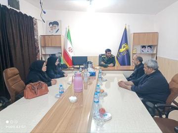 دیدار سرپرست محترم دانشکده کشاورزی ومعاون ایشان بافرمانده سپاه شهرستان سنقروکلیایی جناب سرهنگ یاری