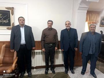 دیدارسرپرست محترم دانشکده کشاورزی سنقر با فرماندارمحترم شهرستان سنقروکلیایی جناب آقای مهندس محمدی